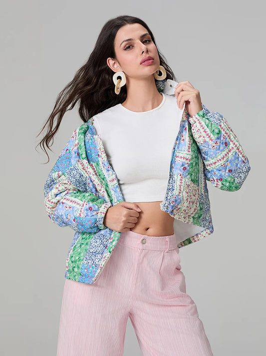 Trellis Quilted Jacket